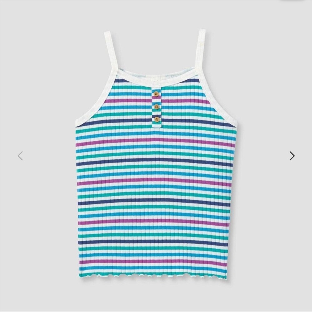 Girls' Rib Knit Tank Top